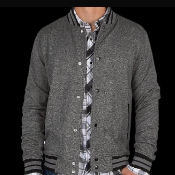 Vintage 90’s Charles and A Half Jacket Varsity Bomber Fleece unisex size S - Picture 15 of 15